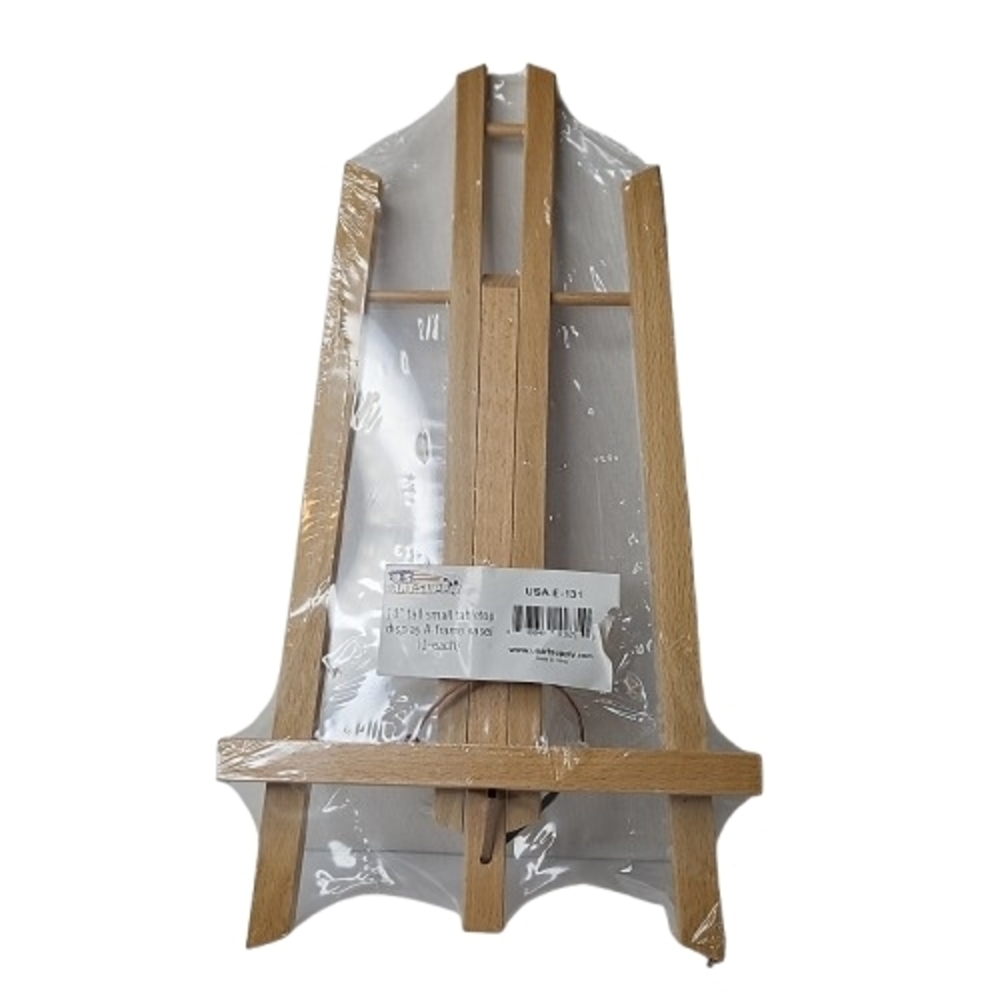 Tabletop Display A frame Easel 14 Inch  Wooden Easel Party Event Arts  Essential